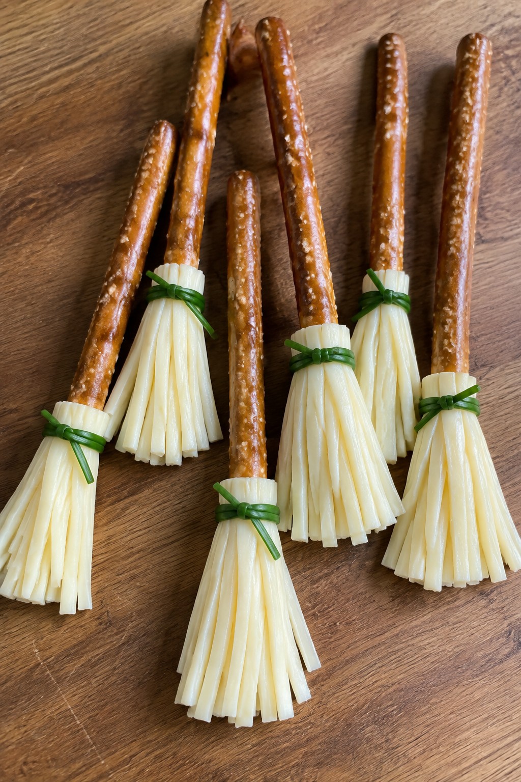 Witch Broom Pretzel Sticks