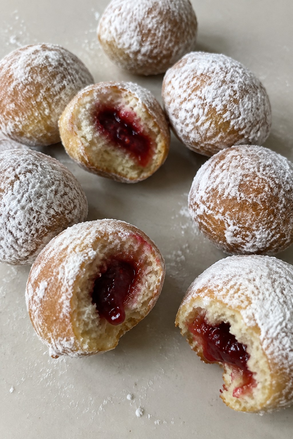 Vampire Bite Donut Holes