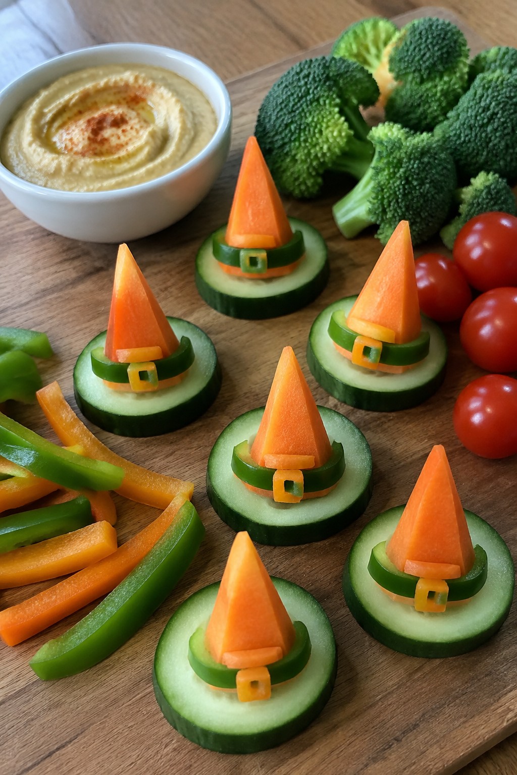 Witch Hat Veggie Snack Board