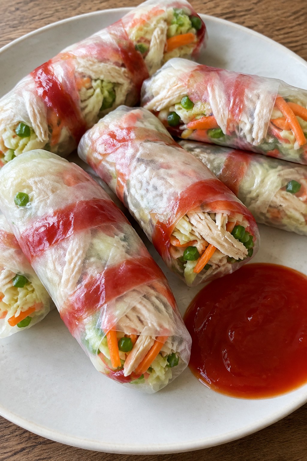 Bloody Bandage Spring Rolls