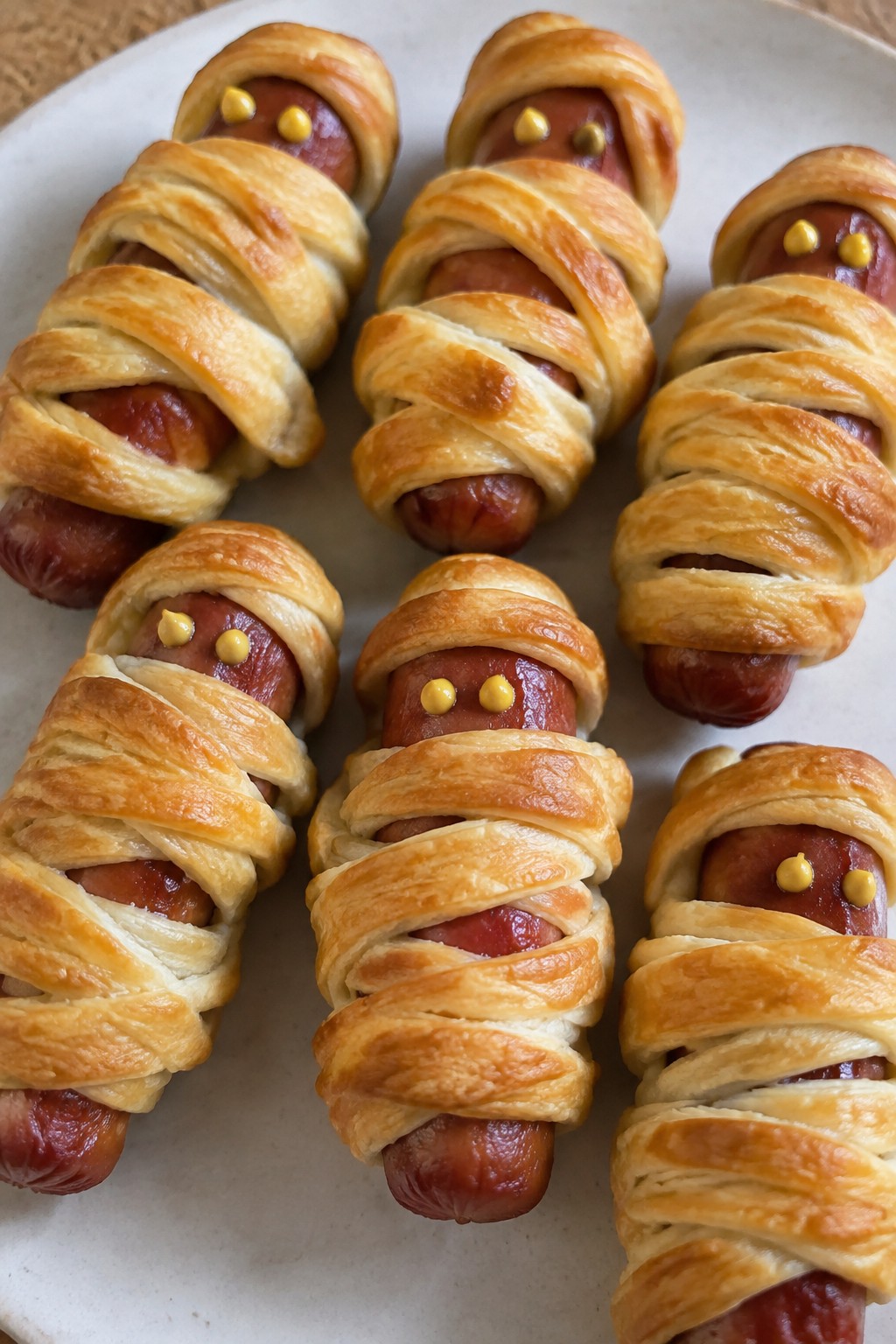 Mummy-Wrapped Pigs in a Blanket