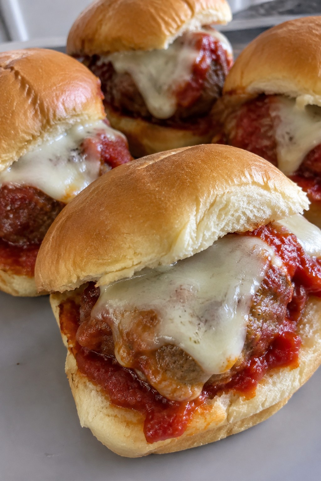 Zombie Brain Meatball Sliders
