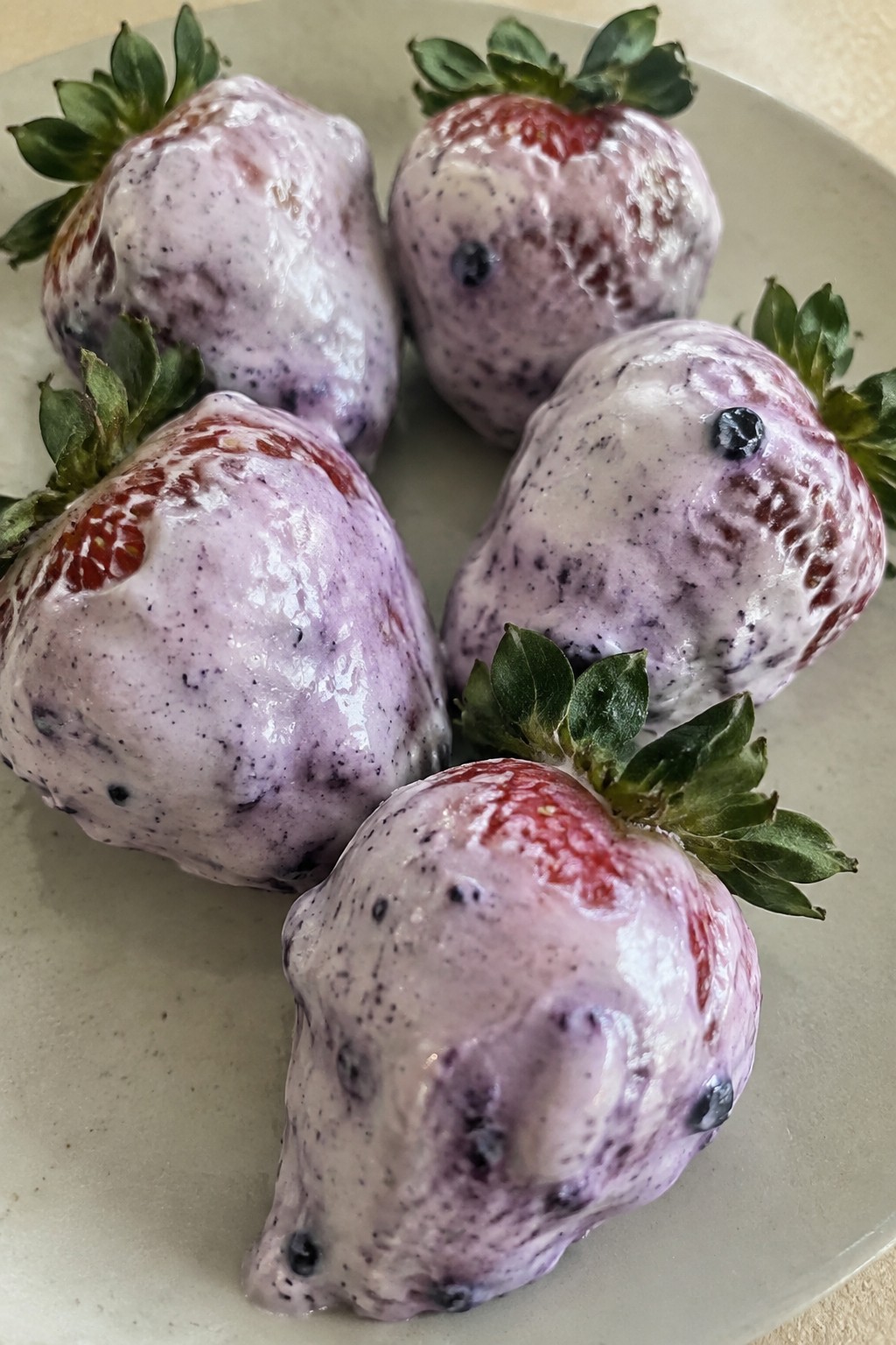 Boo Berry Yogurt Covered Strawberries