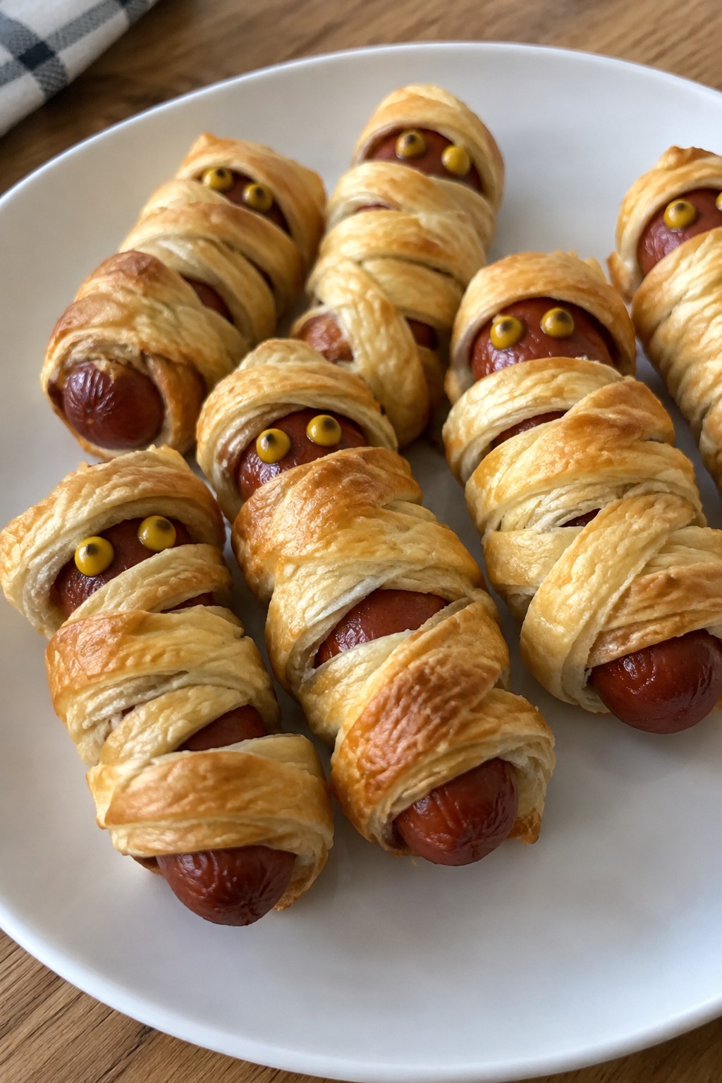 Mummy Wrapped Pigs in a Blanket