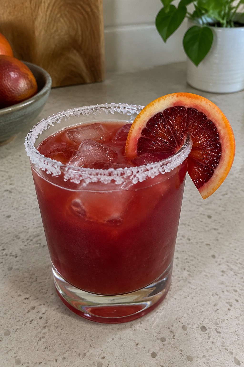 Blood Orange Vampire Margarita