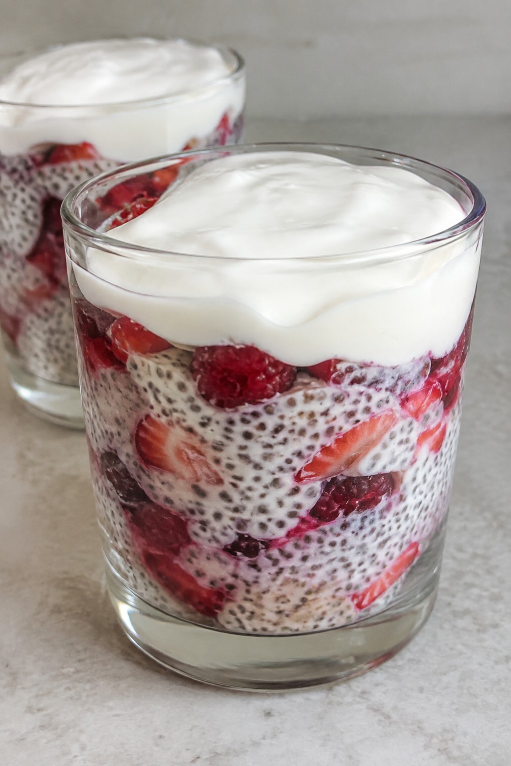 Berry Chia Brain Parfaits