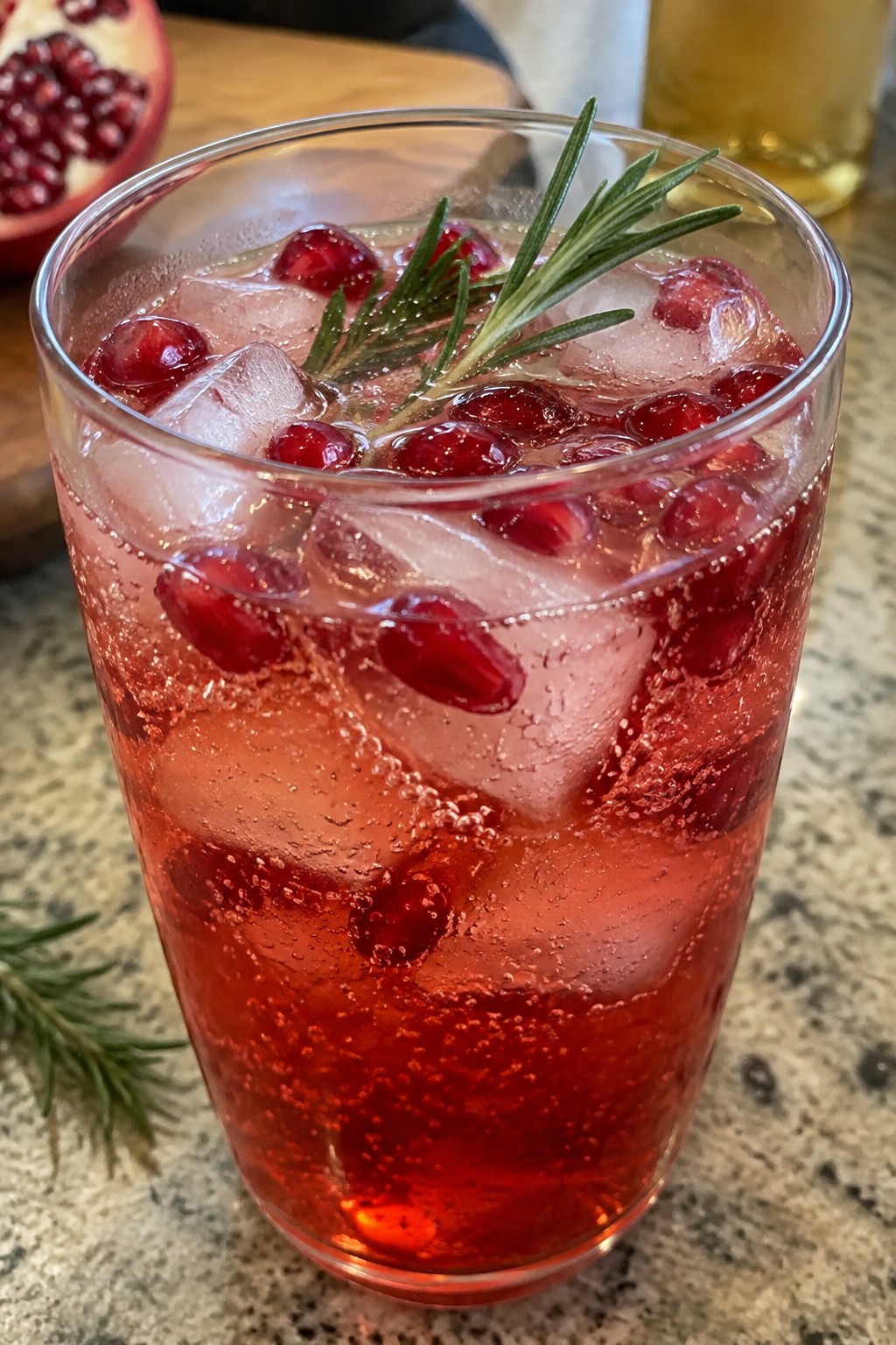 Pomegranate Rosemary Harvest Sparkler
