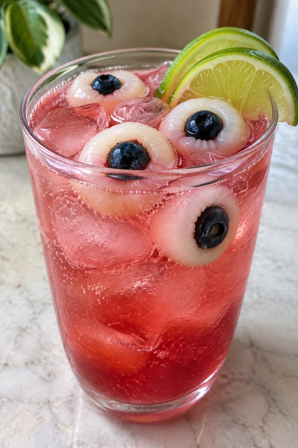 Cherry Limeade Floating Eyeball Cooler