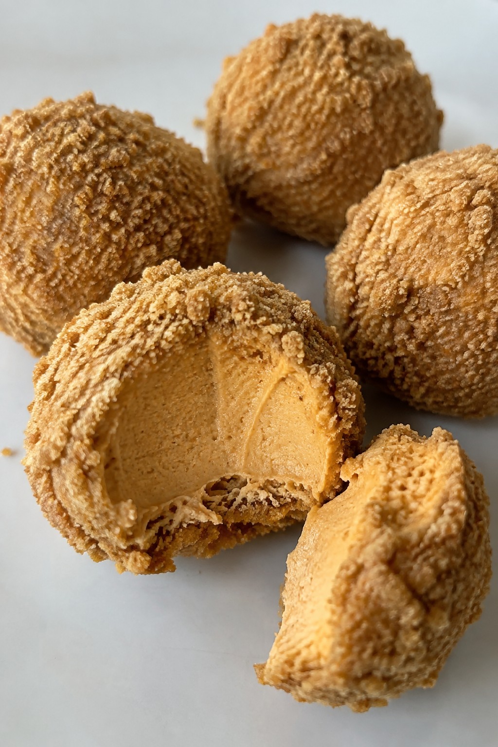 Pumpkin Spice Cheesecake Bites