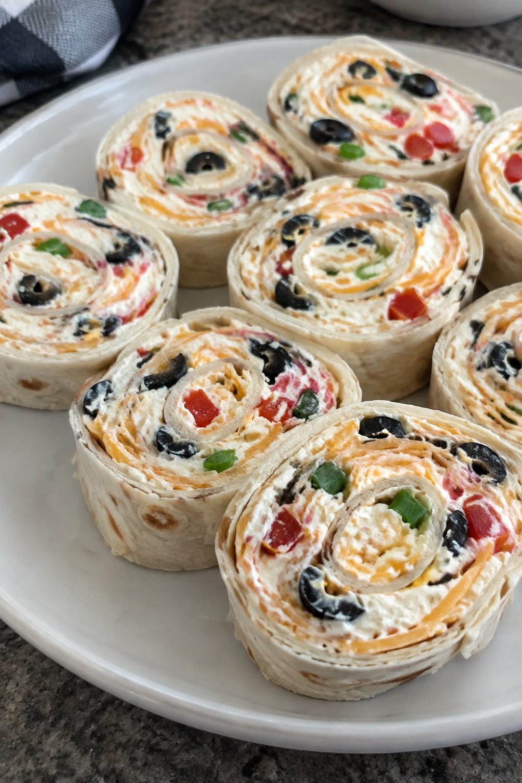 Halloween Pinwheel Roll-Ups