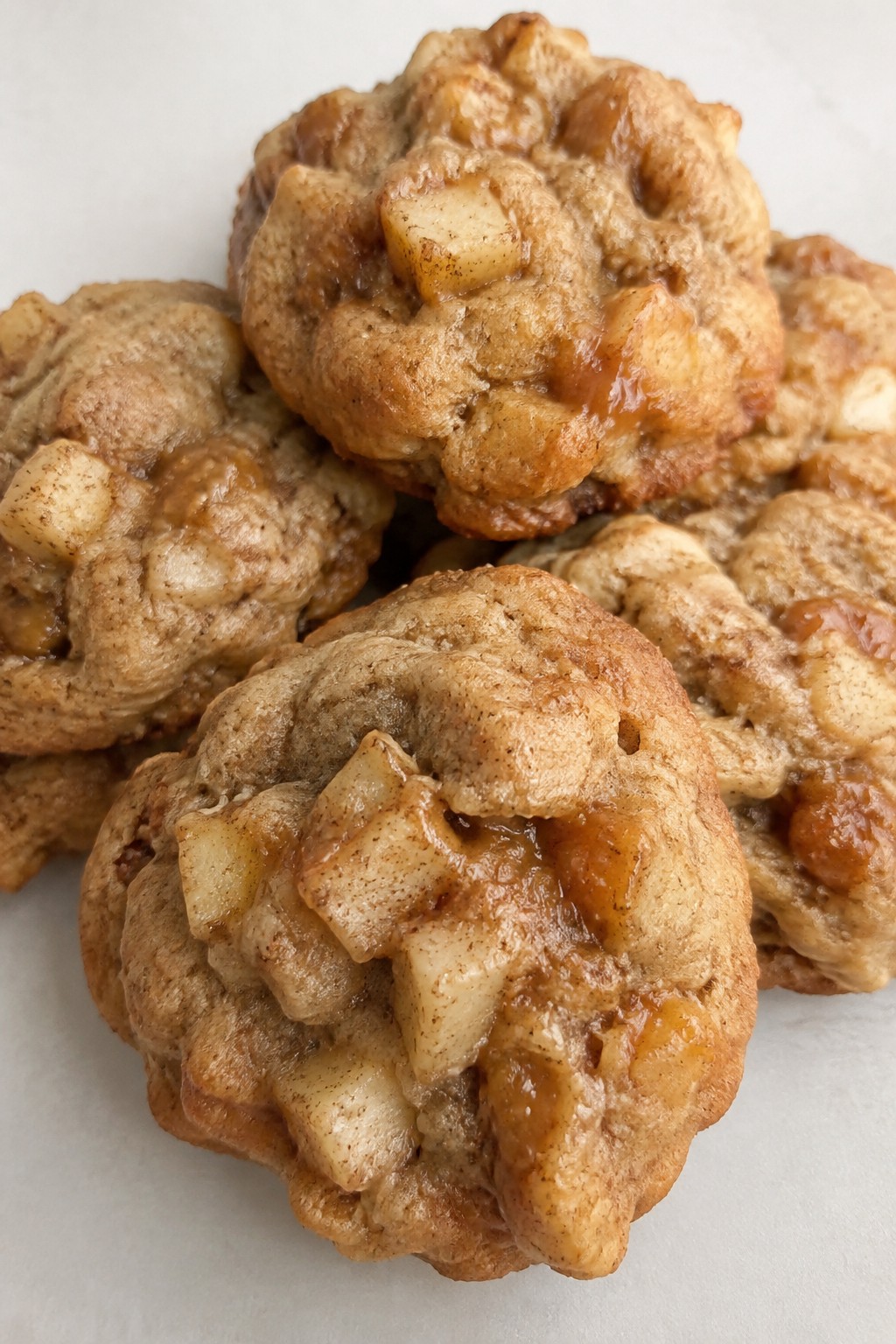 Caramel Apple Spice Drop Cookies