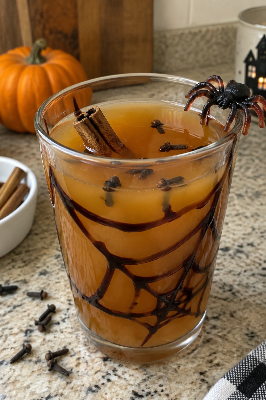 Spooky Spider Cider