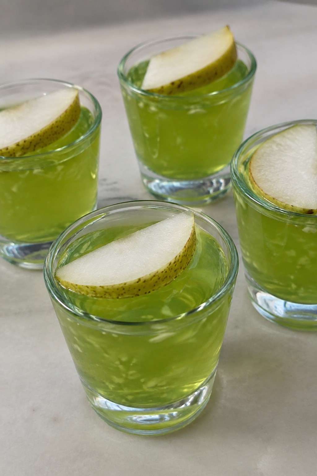 Phantom Pear Ginger Jello Shots