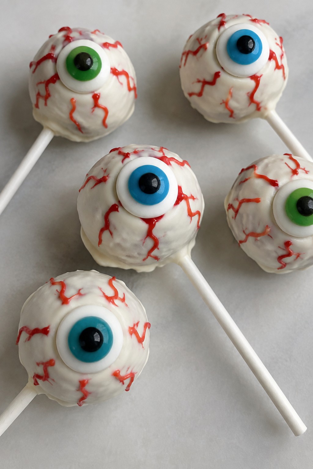Monster Eyeball Cake Pops