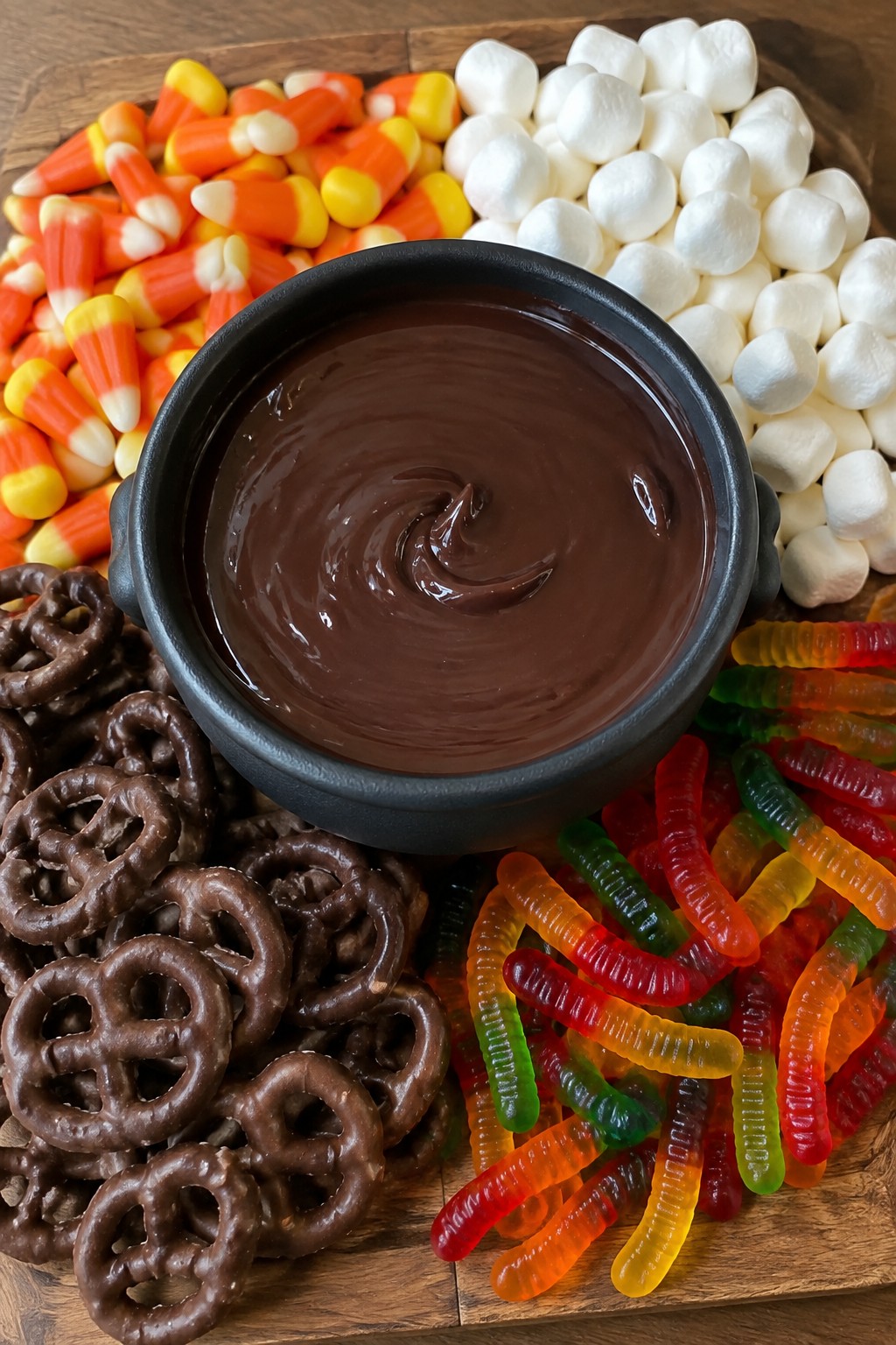 Witch's Cauldron Dark Chocolate Dip Board
