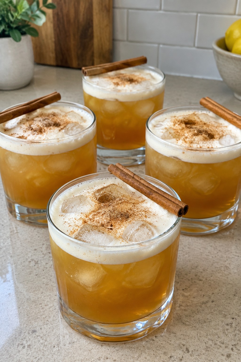 Harvest Moon Spiced Whiskey Sour