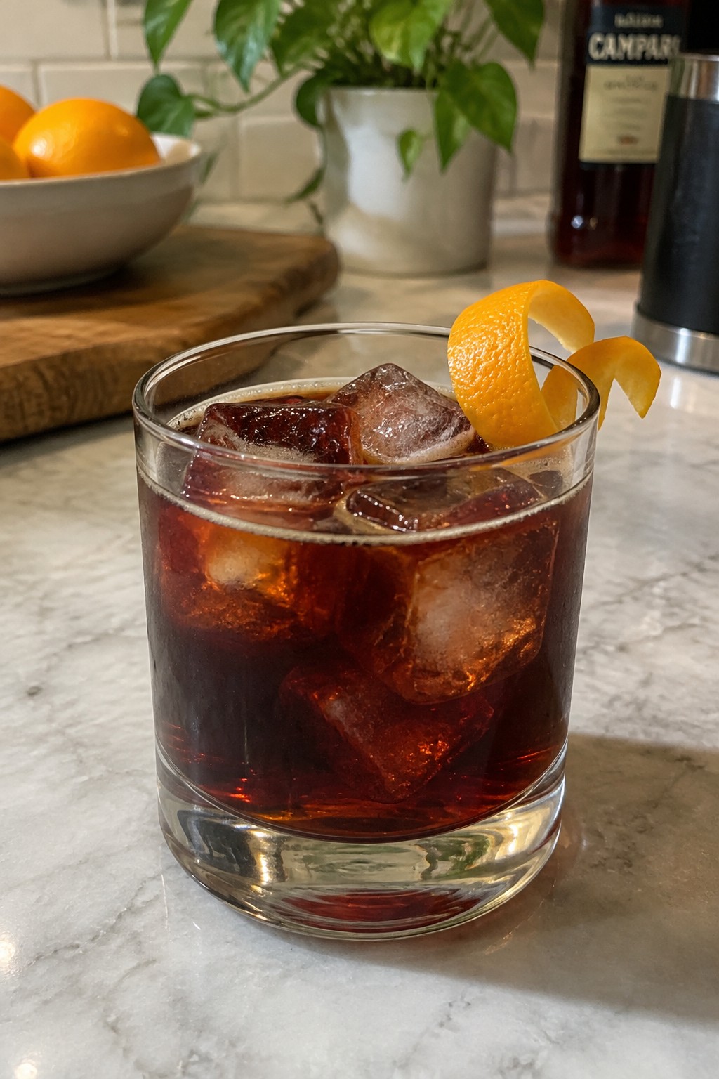 Midnight Espresso Negroni