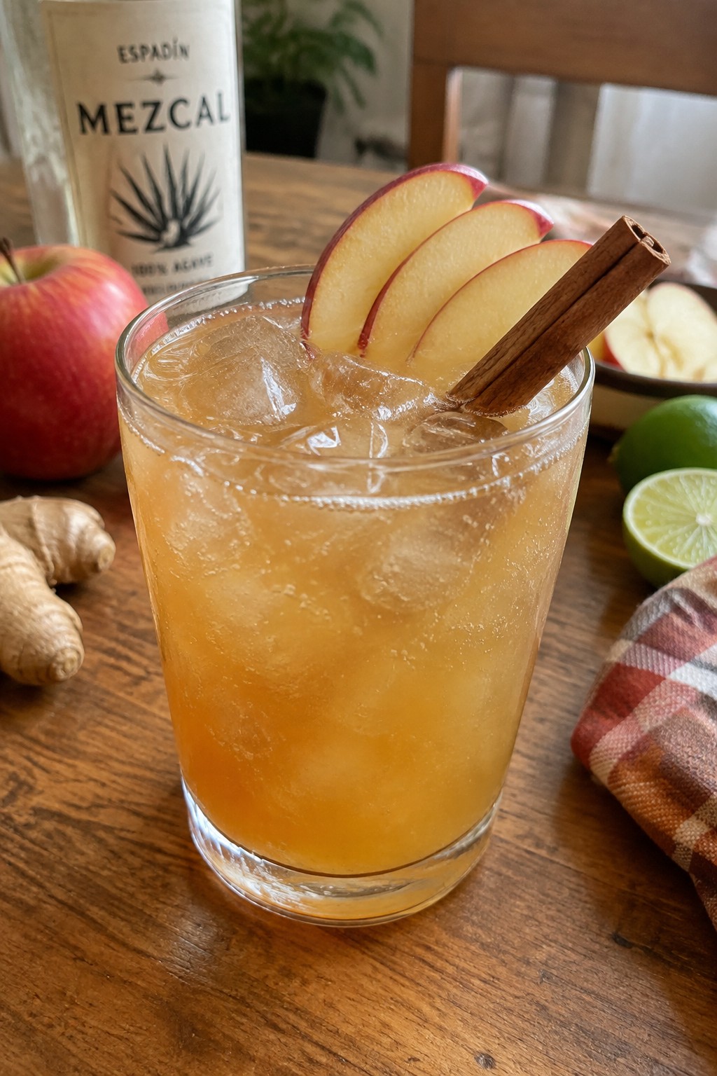 Smoky Mezcal Apple Cider Mule