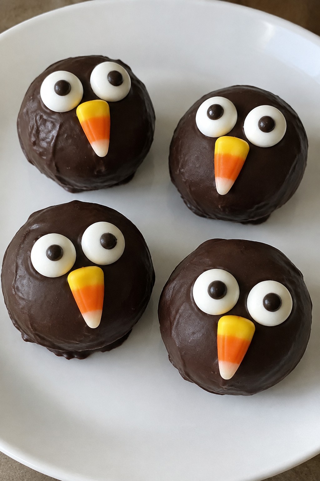 Spooky Owl Oreo Truffles