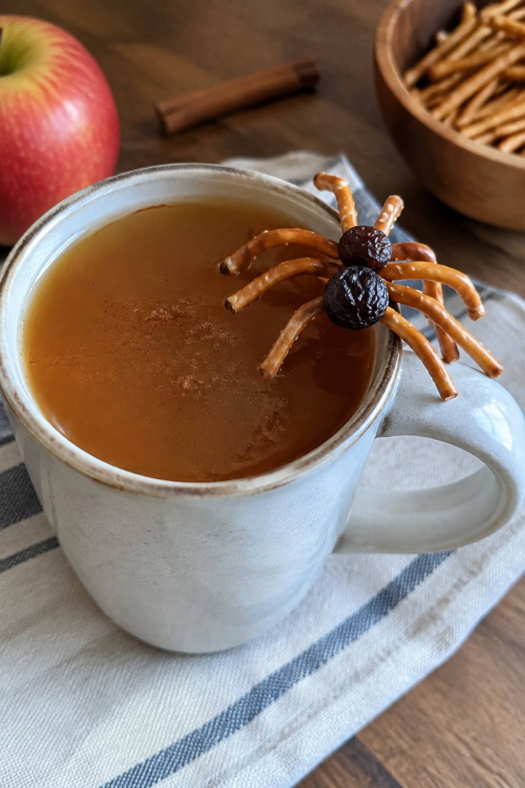 Spooky Spider Apple Cider