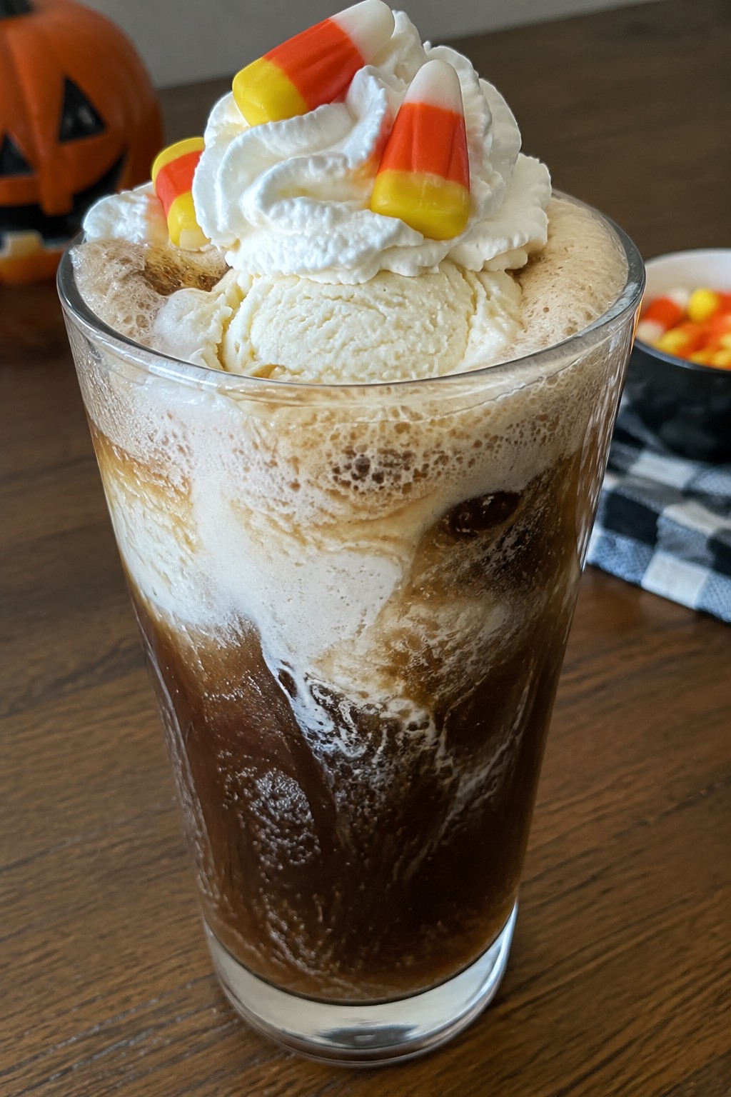 Trick-or-Treat Root Beer Float Punch