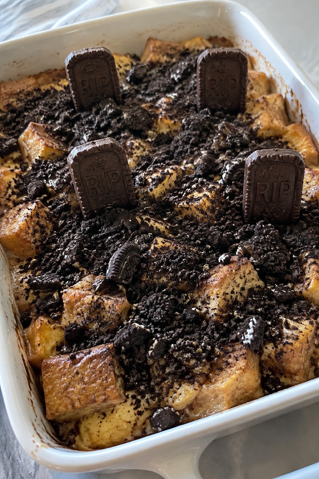 Graveyard French Toast Casserole
